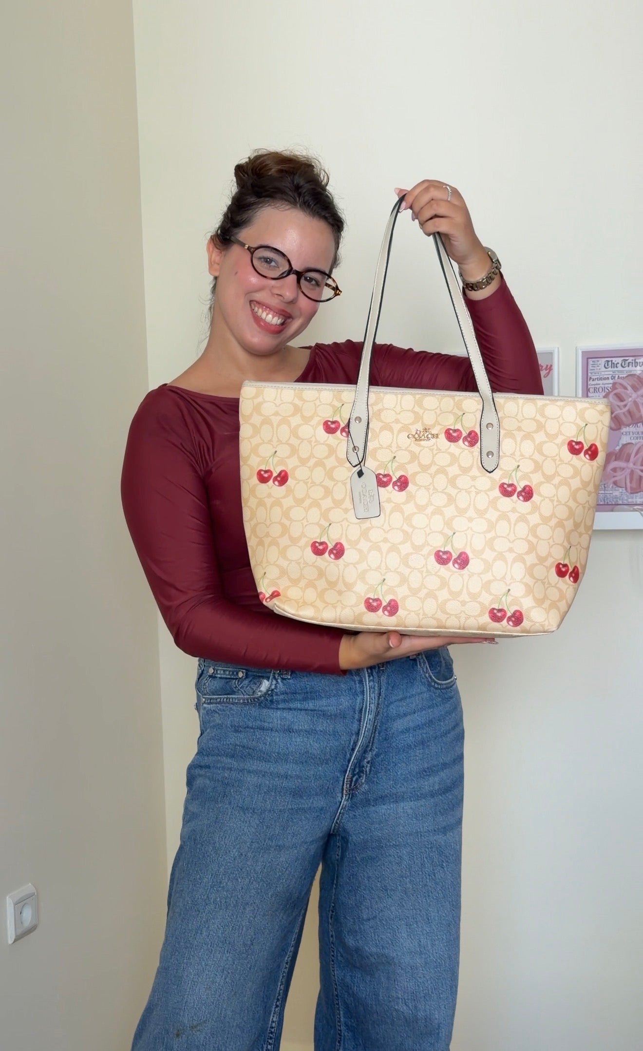 Cherry 🍒 Coach Bag