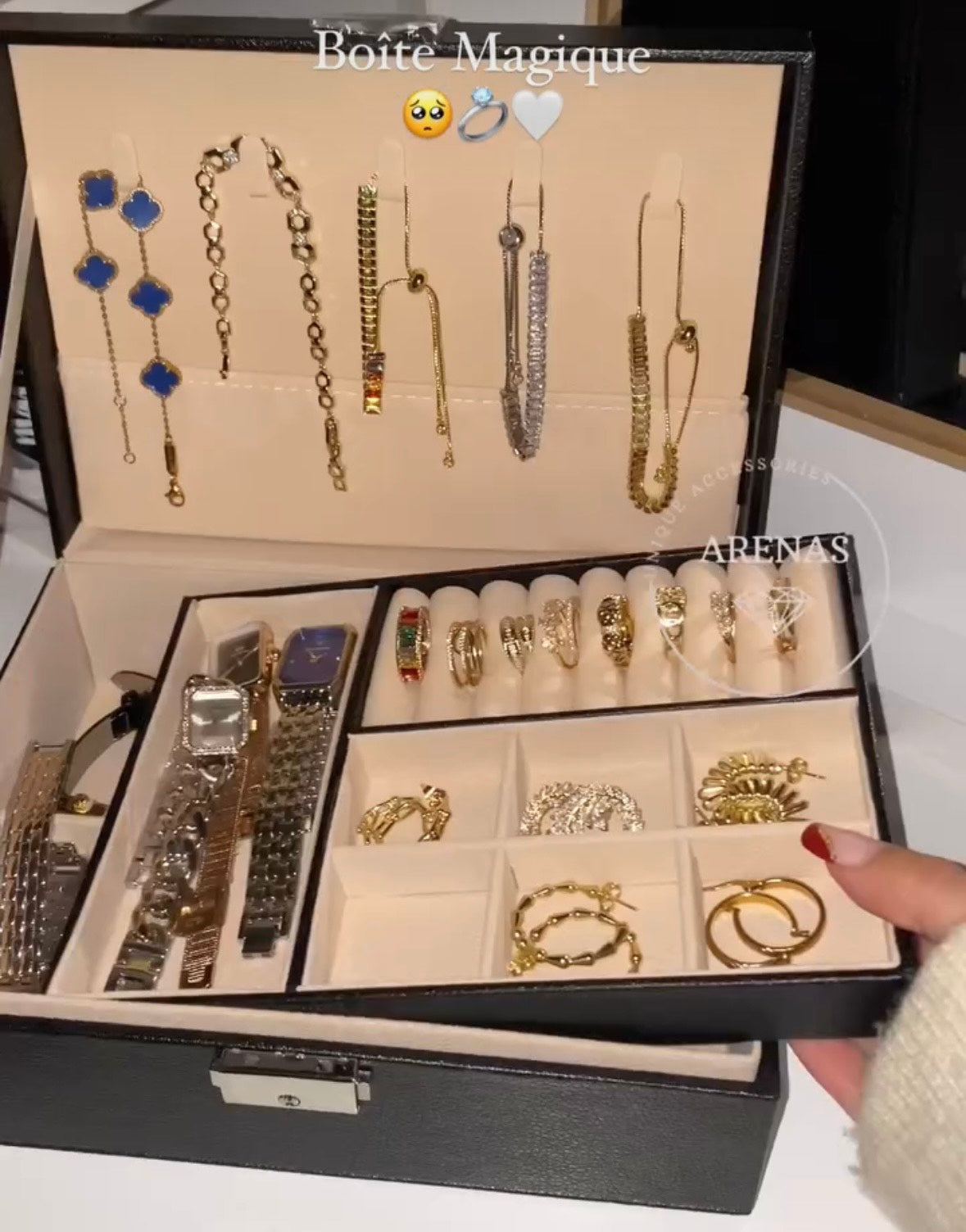 BOITE BIJOUX GRANDE VIDE