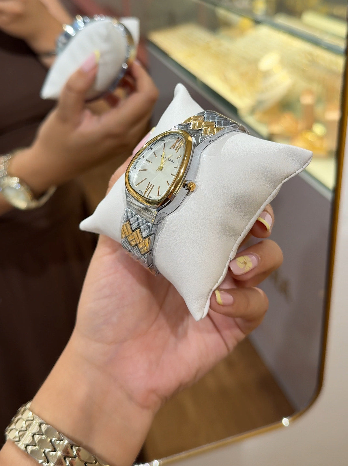Montre Bvlgari Blanche 🤍