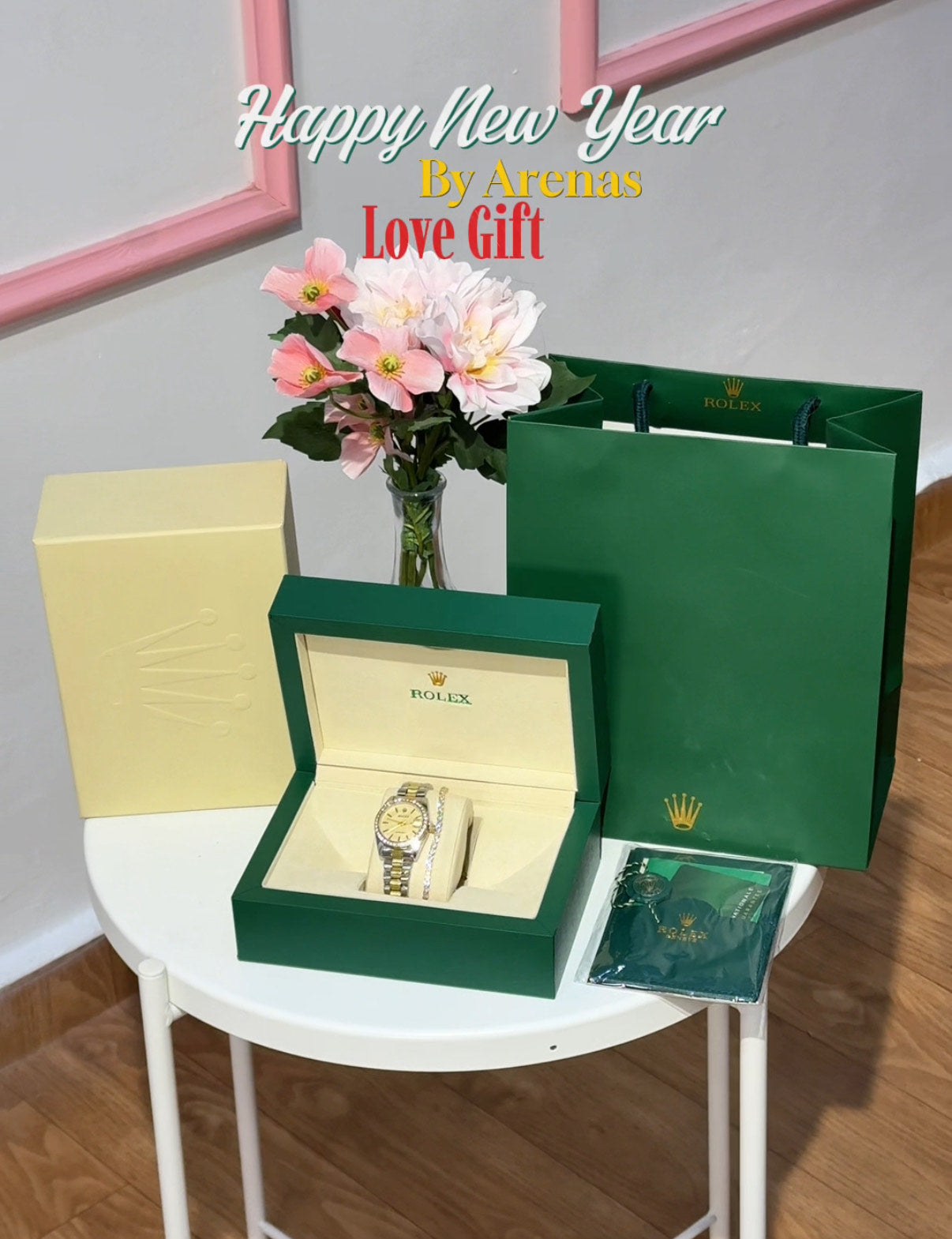 montre rolex + packaging