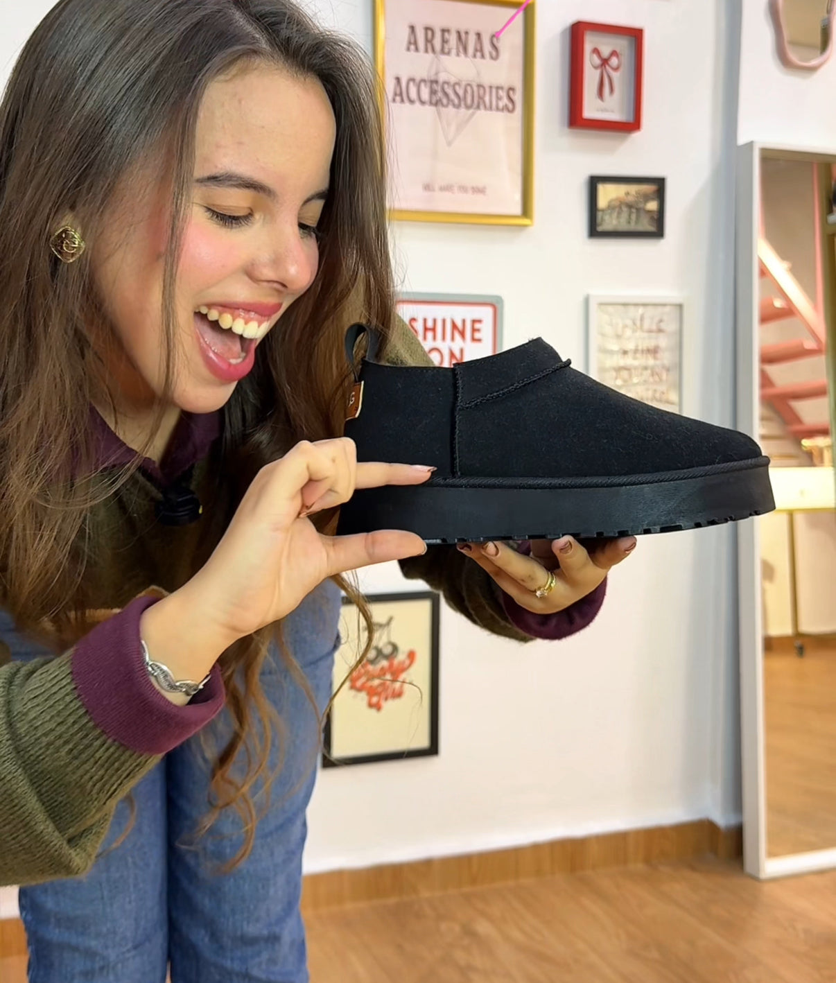 UGG Ultra Mini Platform black 🎀