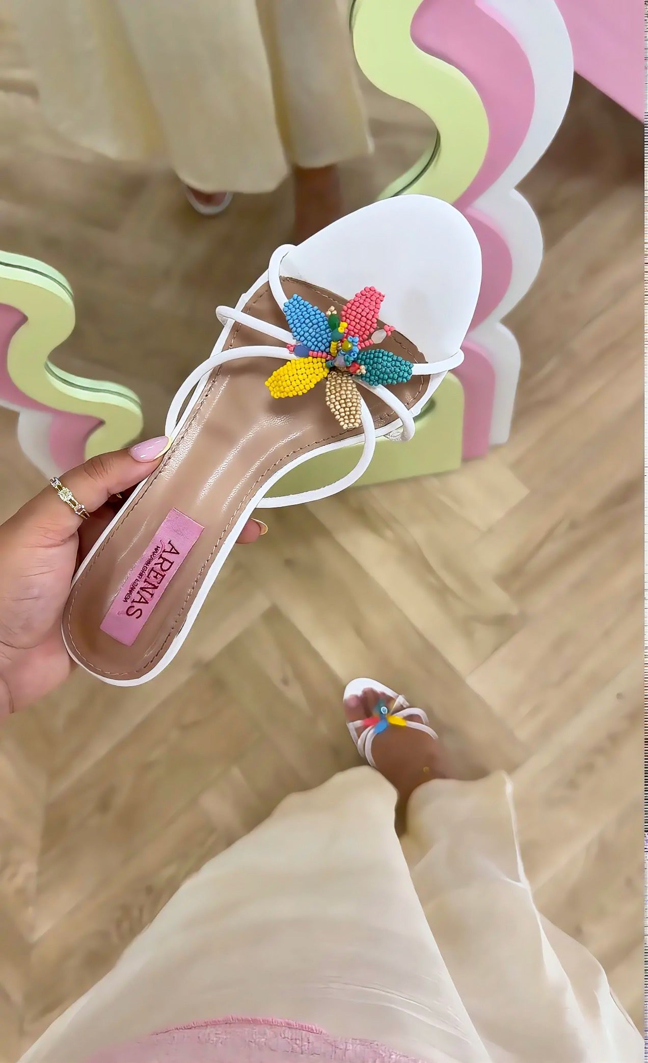 Flower Sandal 4,5cm 🌺