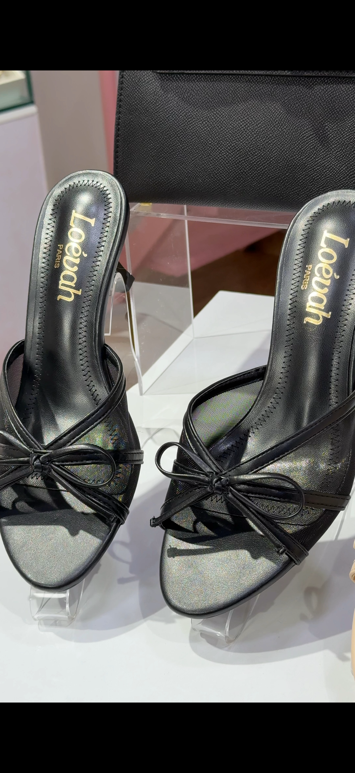 Bow Sandals Black 🖤