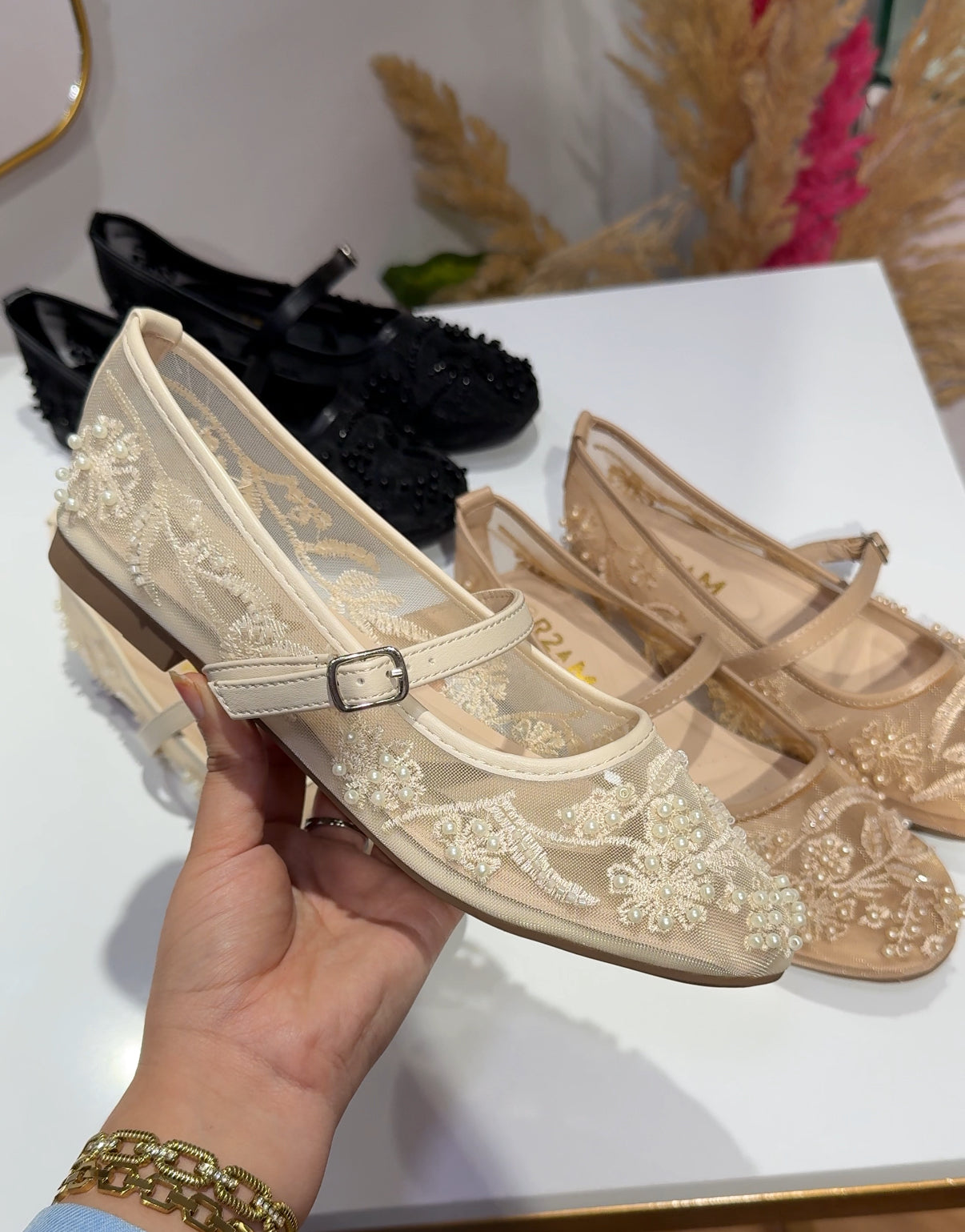 Zara Beige Ballerina 🩰✨