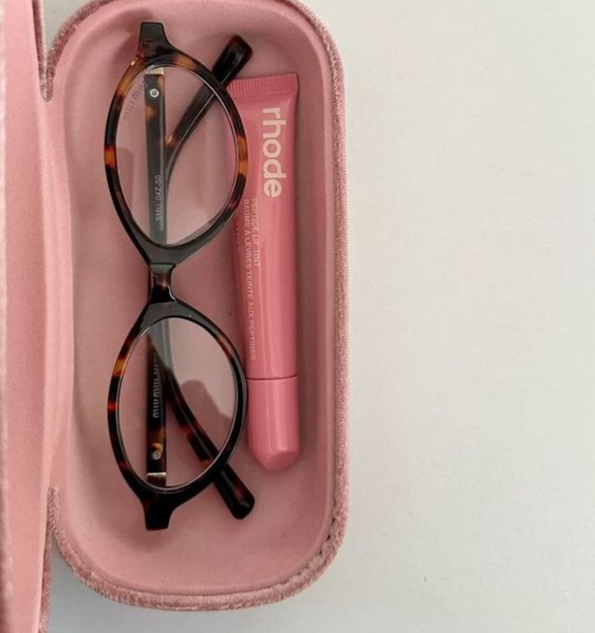 Transparent Miu Miu Sunglasses