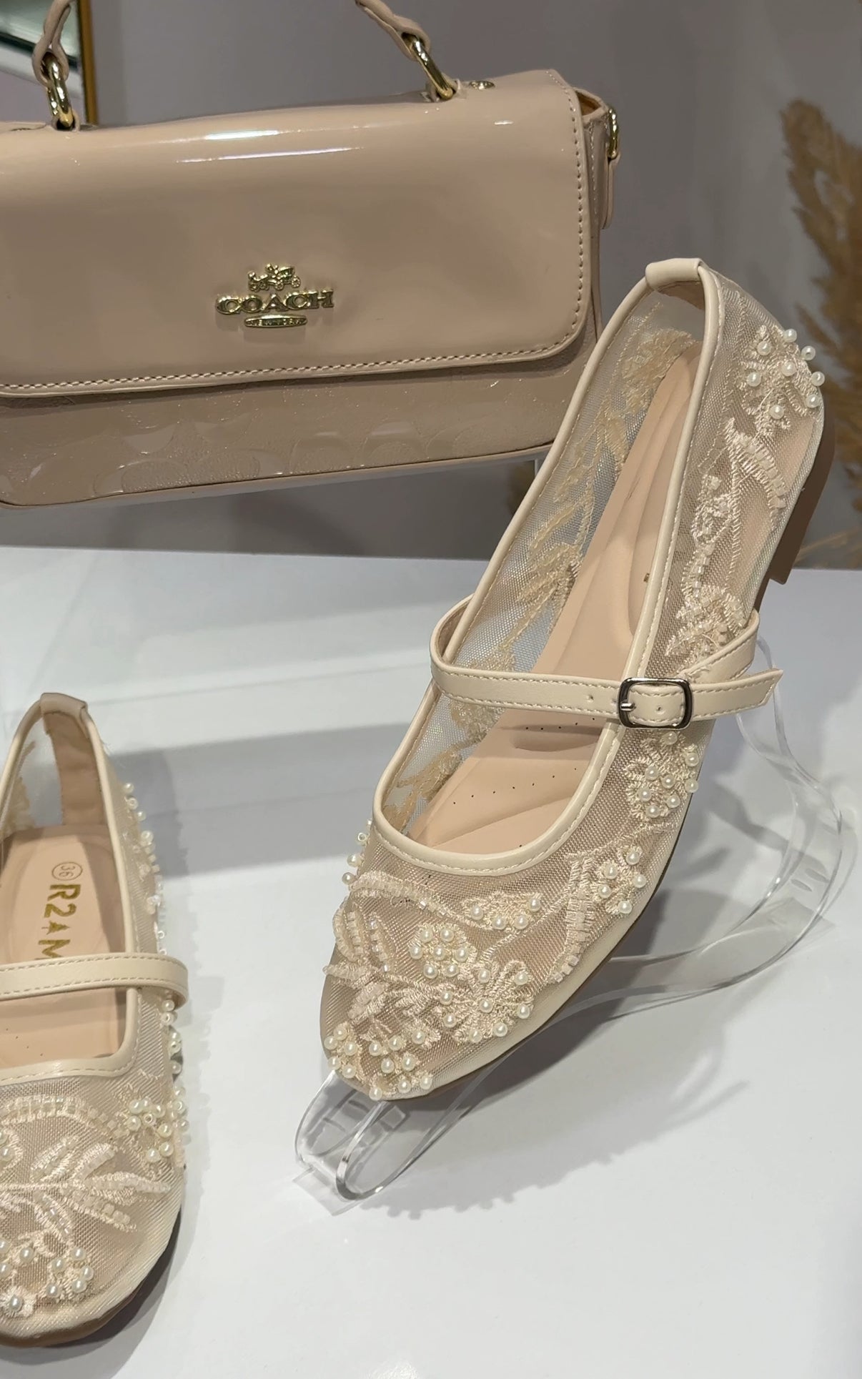 Zara Beige Ballerina 🩰✨