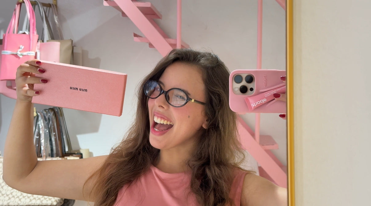 Transparent Miu Miu Sunglasses