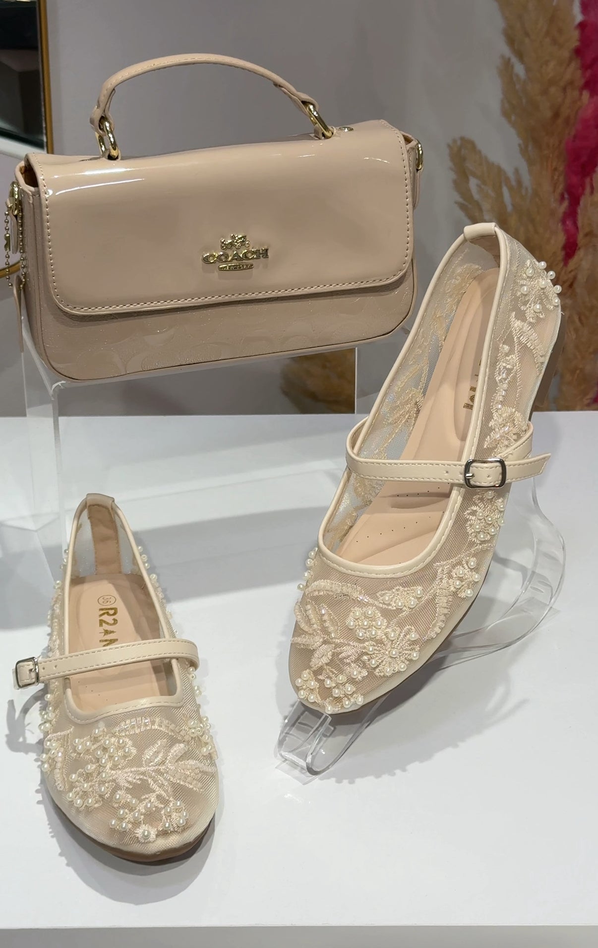 Zara Beige Ballerina 🩰✨