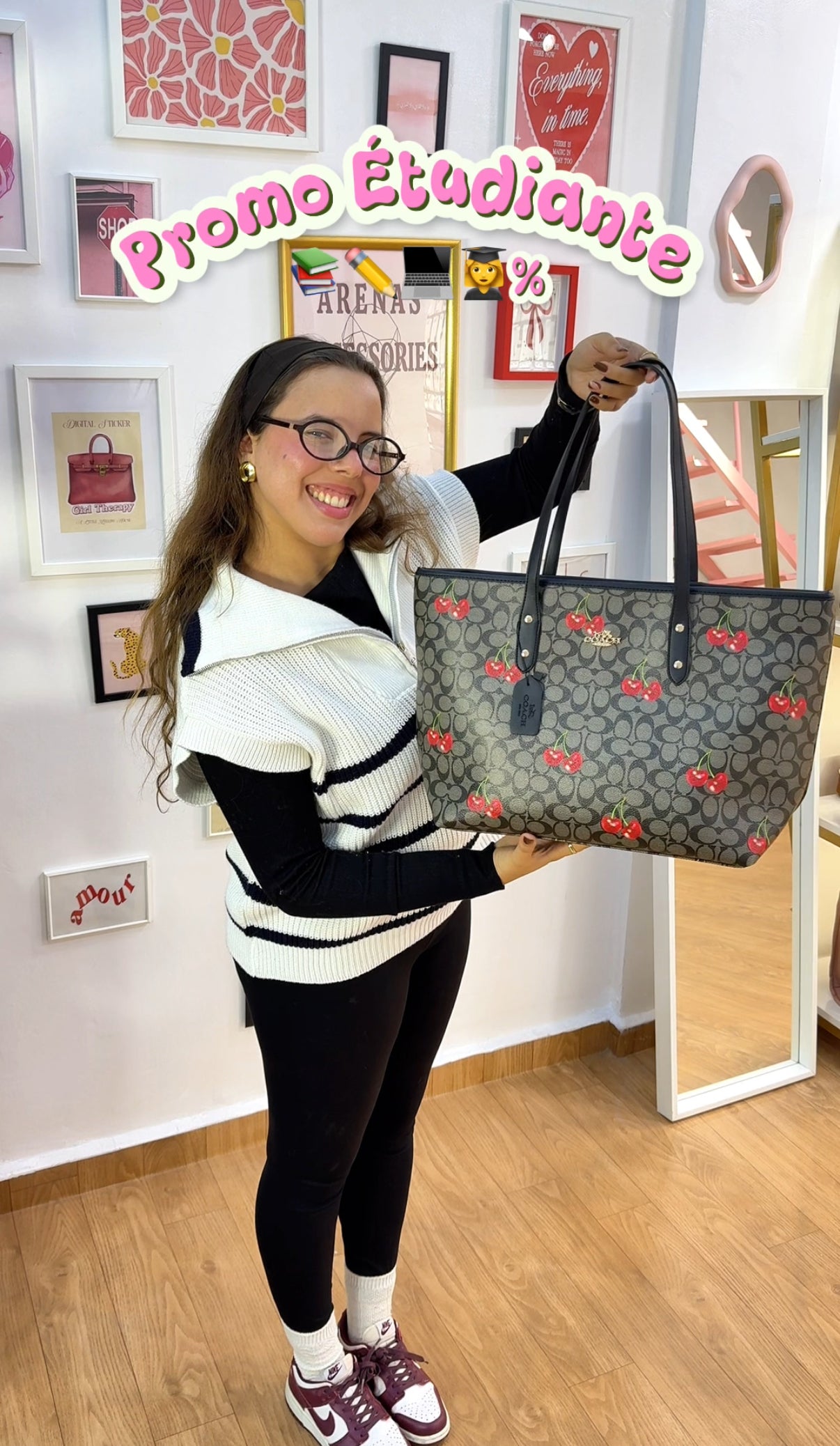 Cherry Coach bag 🍒🍂