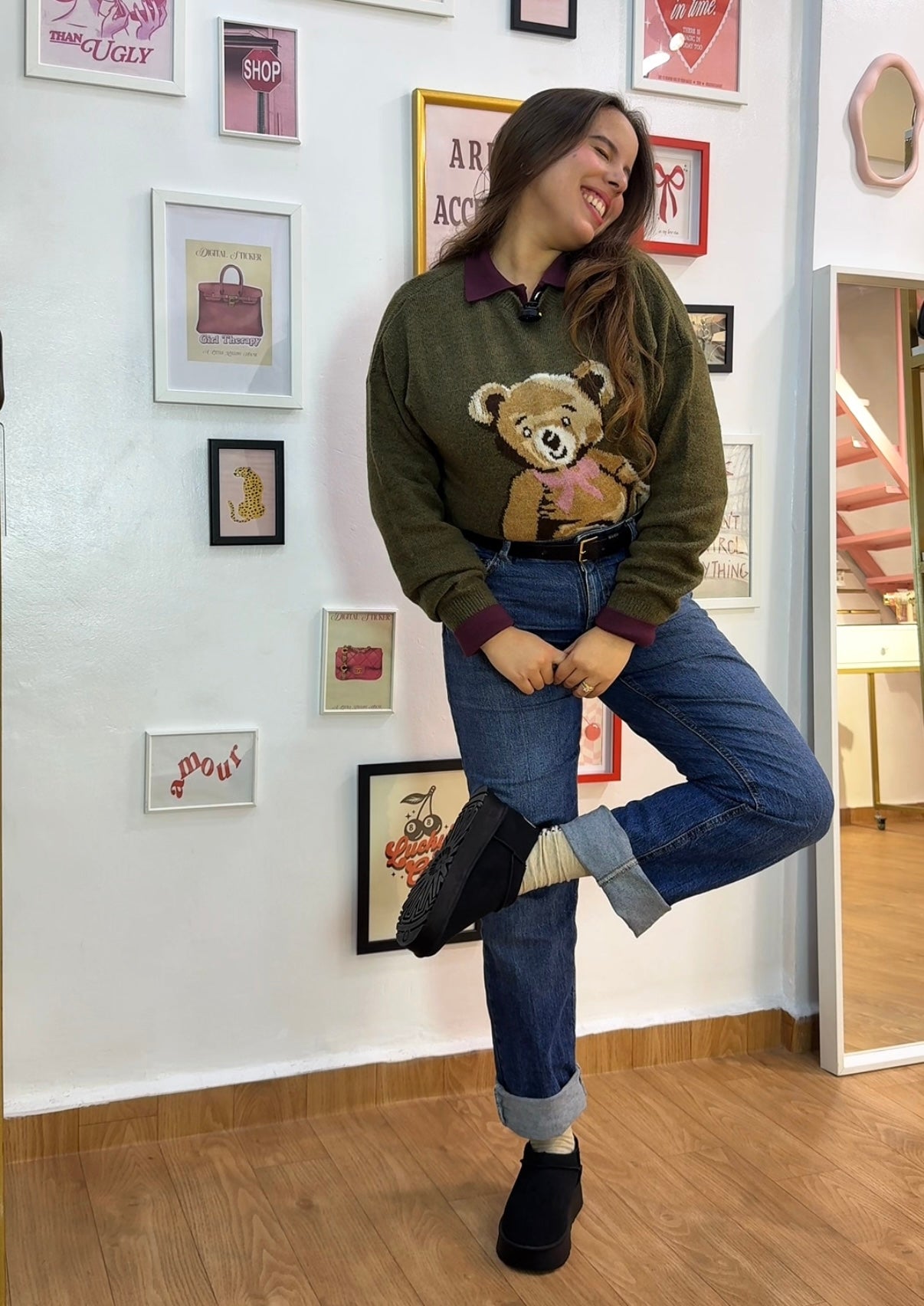 UGG Ultra Mini Platform black 🎀