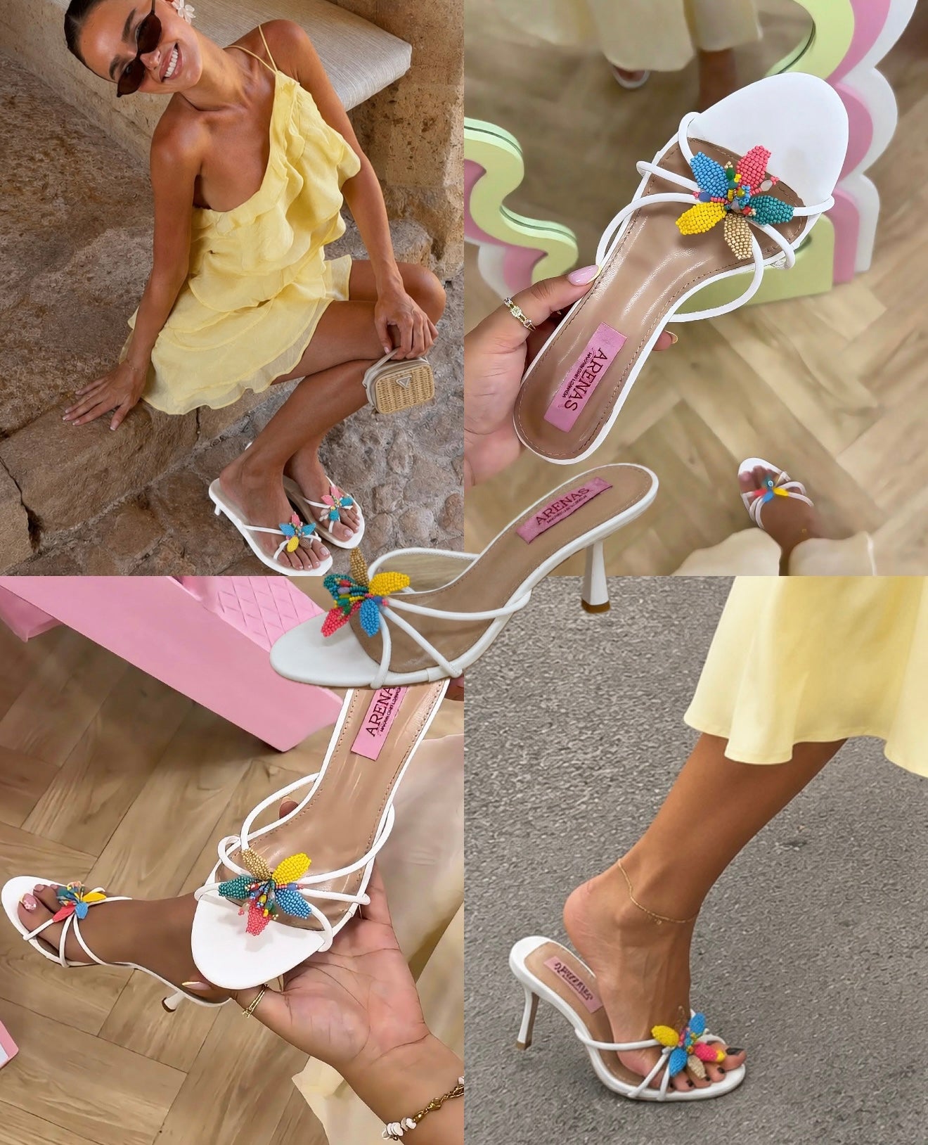 Flower Sandal 4,5cm 🌺
