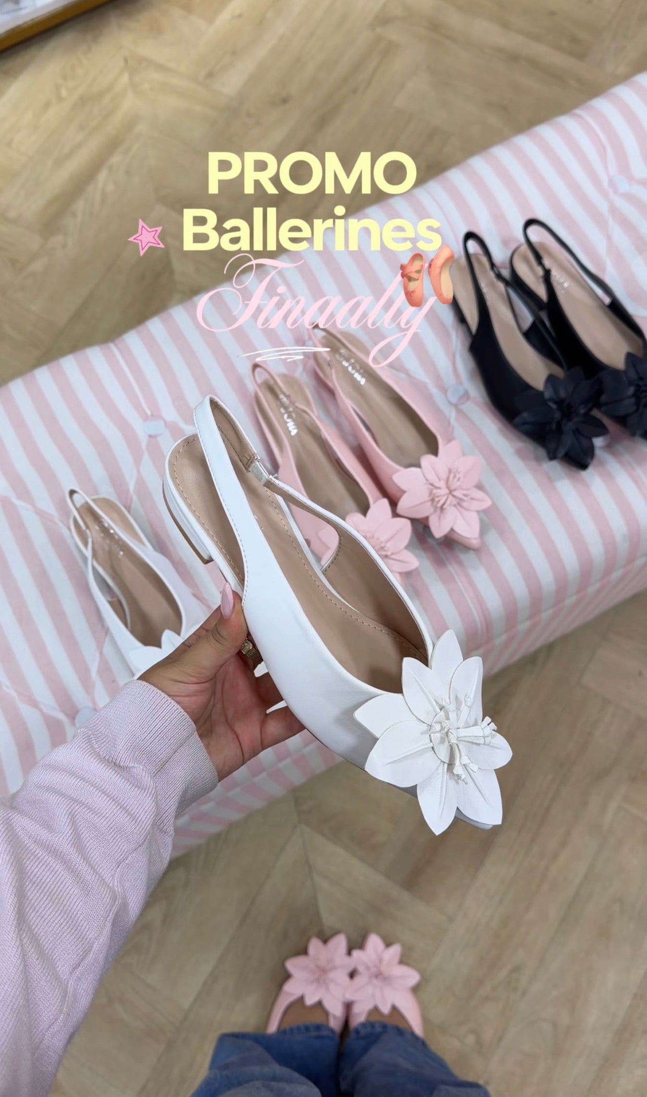 Flower Ballerinas 🤍