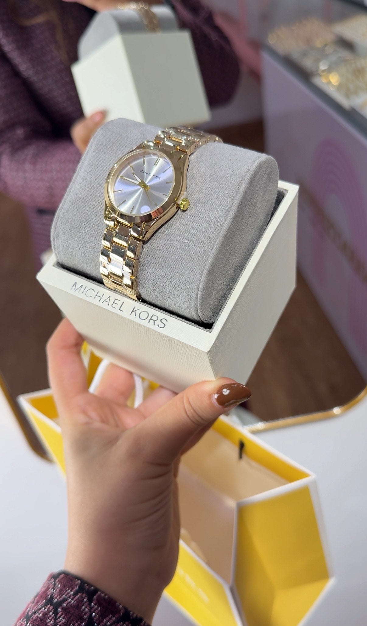 montre michael kors + packaging
