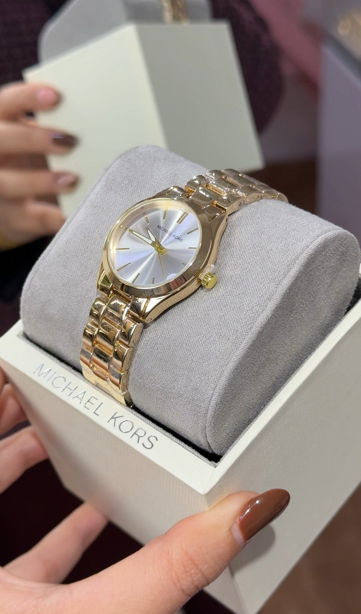 montre michael kors + packaging