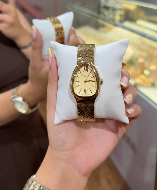 Montre Bvlgari Gold 🧡