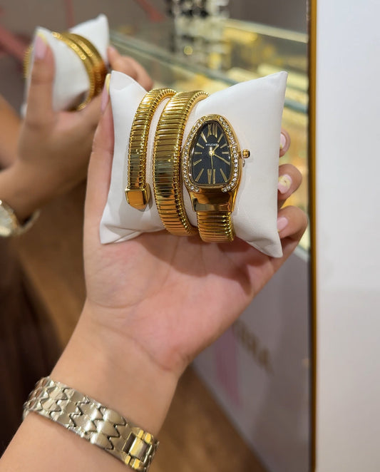 Montre Bvlgari 🐍🖤