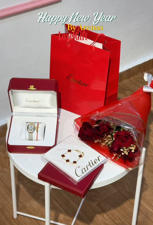 montre Cartier + packaging