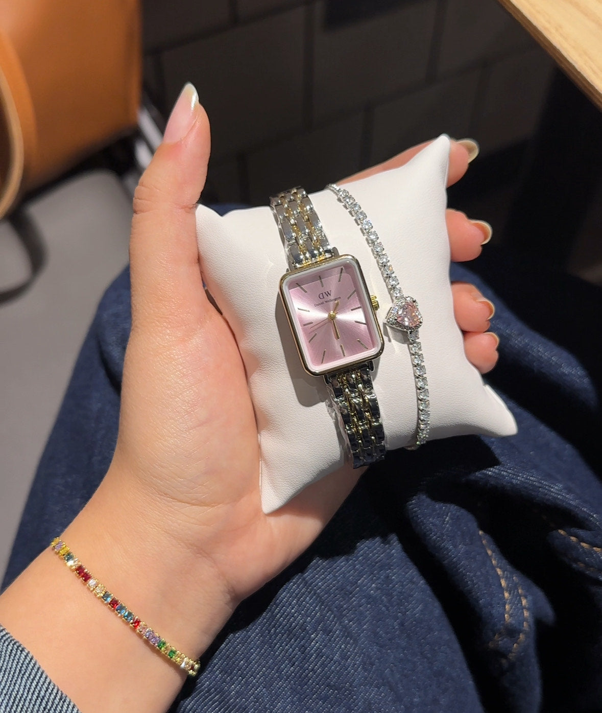 Montre DW + Gourmette Pandora