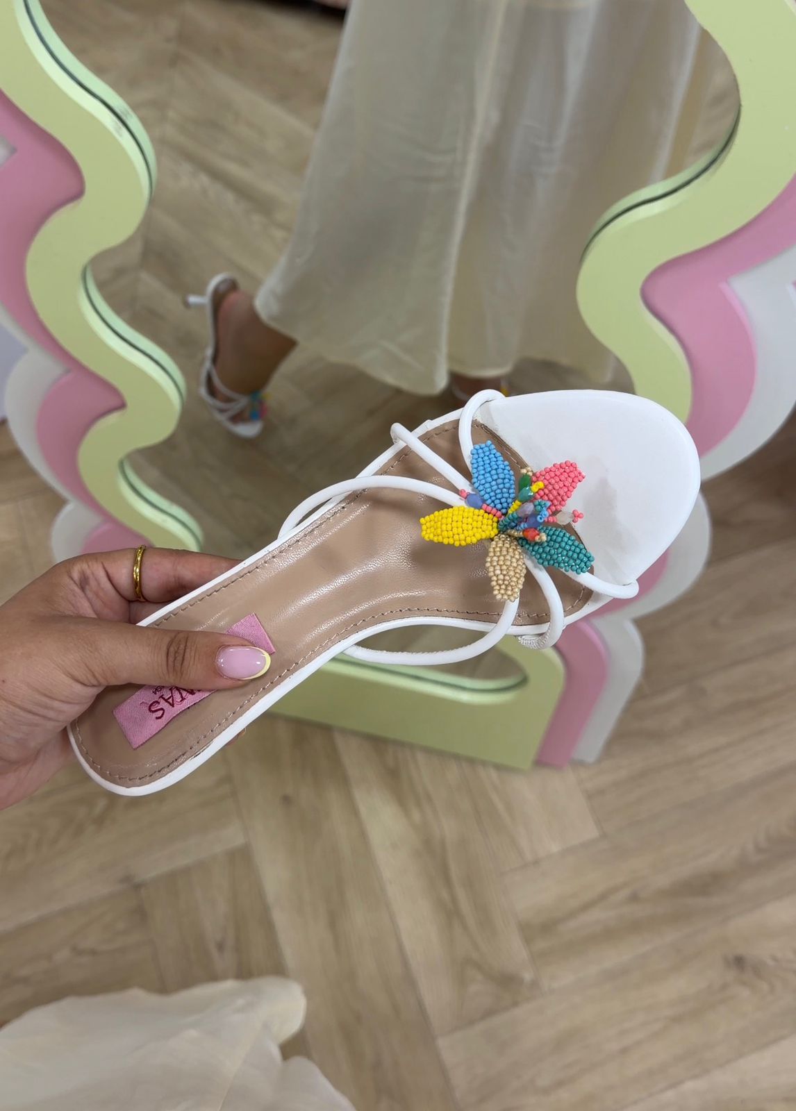 Flower Sandal 4,5cm 🌺