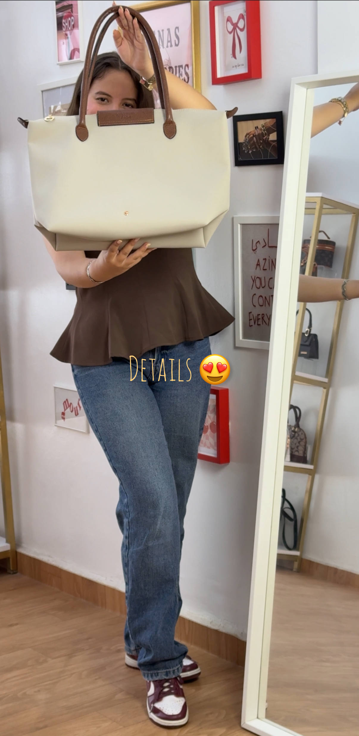 Beige Longchamp ⭐️✨