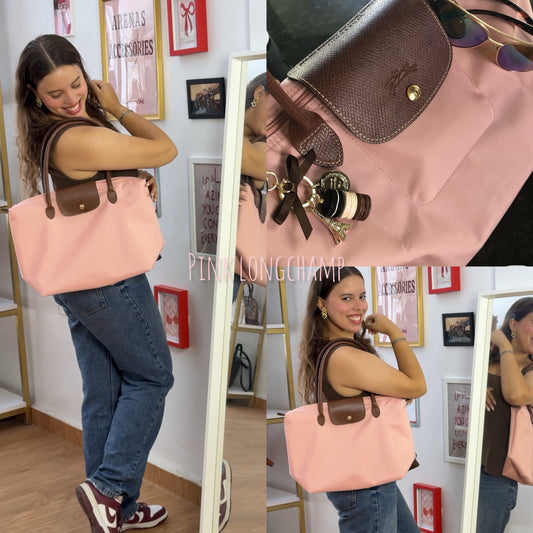 Pink Longchamp Taille L 🎀