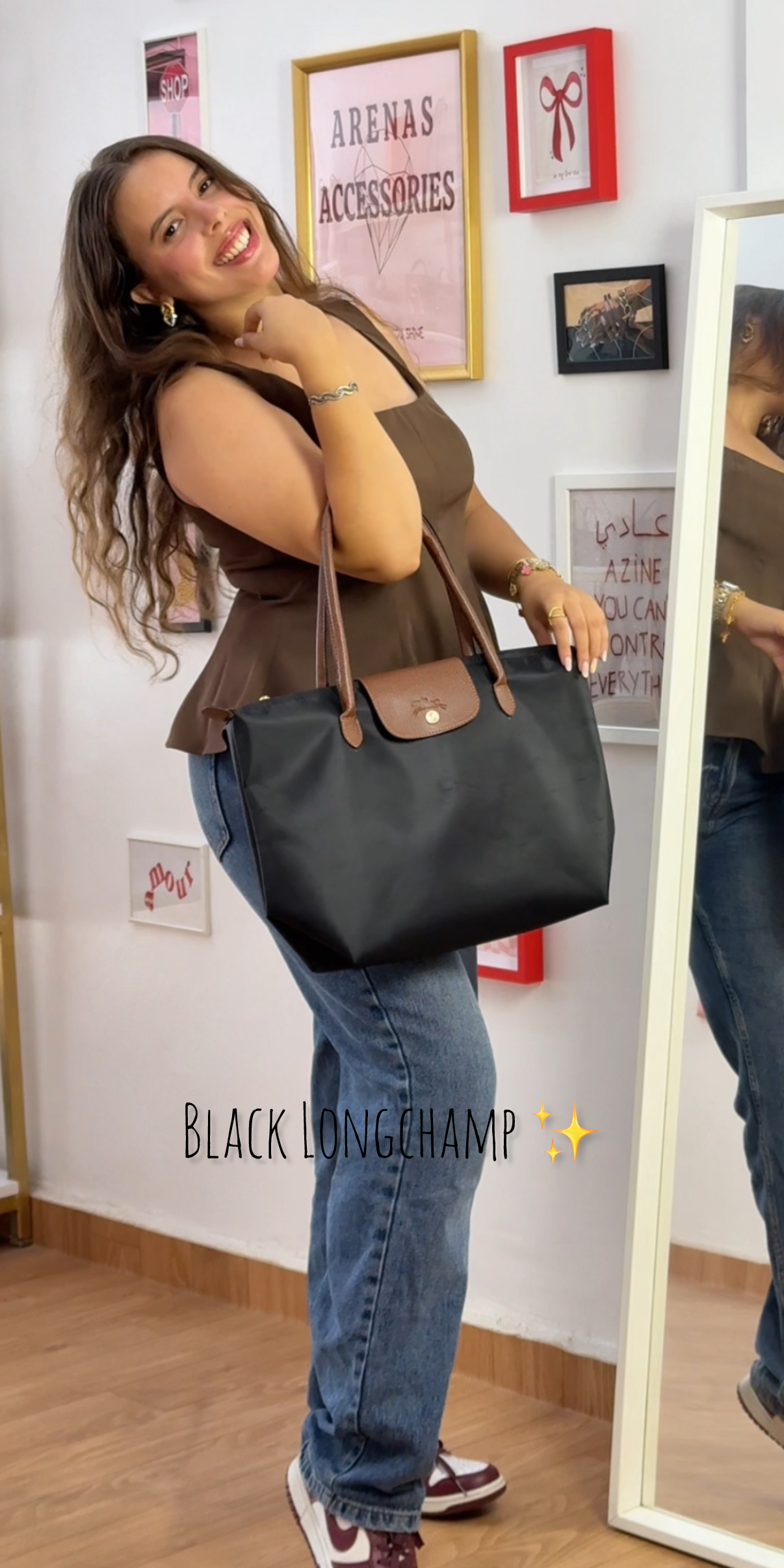 Black Longchamp ✨🍂