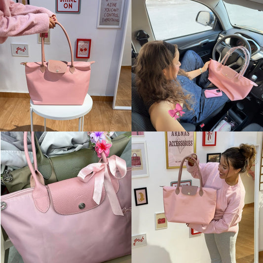 Pink Longchamp 🫧🩰